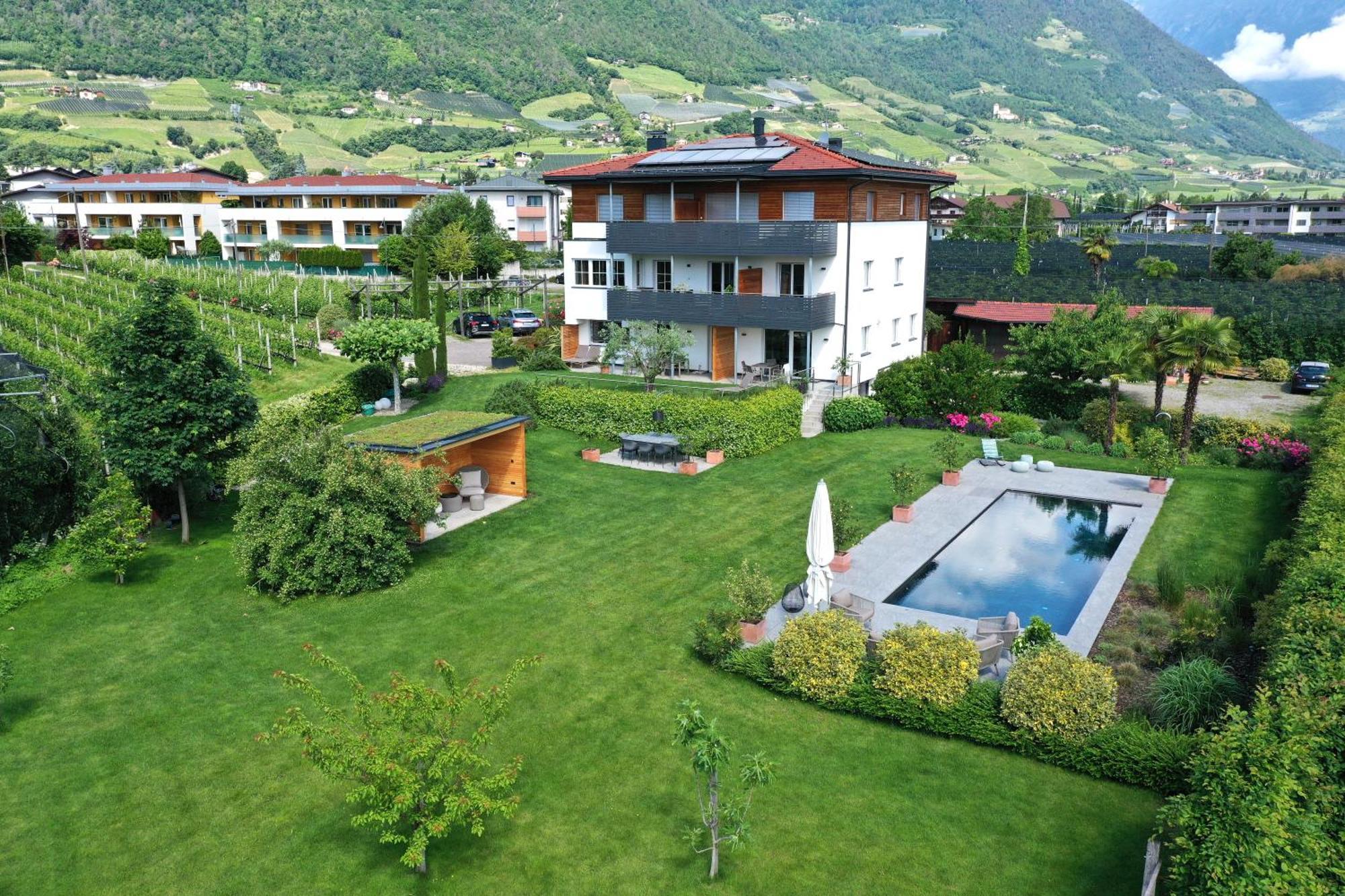 Haus Wiesenstein Lana Bagian luar foto